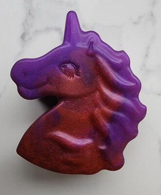 Multi color Unicorn Soap Bars, Inner Galactic Soaps, Celestial Soaps, Fun Gifts, Housewarming Gifts! Glycerin Soaps, Melt and Pour Soaps! - image7